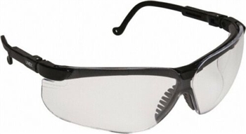 Uvex S X Genesis Black Clear Lens Anti Fog Safety Glasses